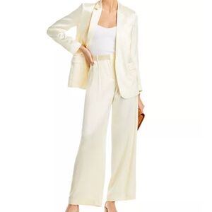 LoveShackFancy Astara Blazer & Emberlynn Pants SIZE 4 NWT Ivory